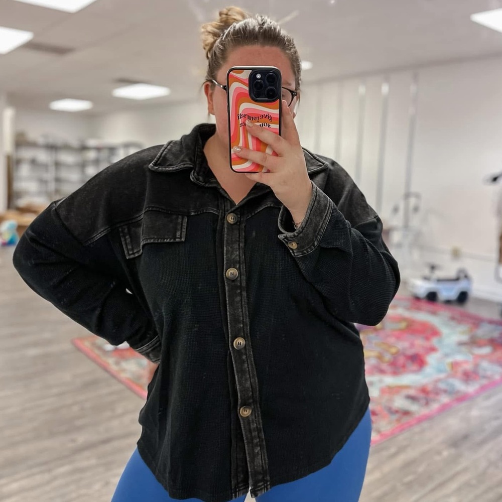Heyson Black Shacket